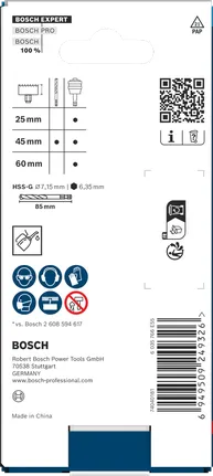 Bosch Expert Power Change Plus spindel 7,15 × 45 × 85 mm.